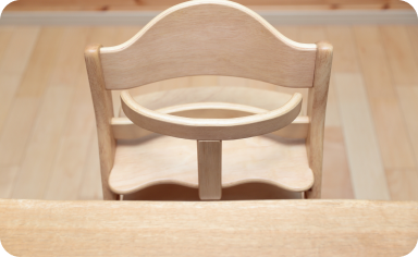 専用の椅子・テーブル